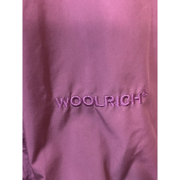 Woolrich Beach Plum Hooded Windbreaker M 💜 Lightweight Hiking Jacket - Picture 3 of 7